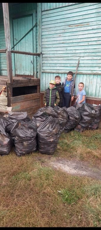Акция "Мы за чистое село"