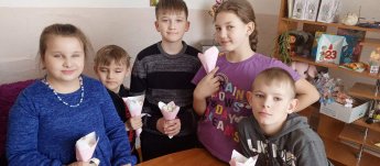 Мастер класс «Любимой маме букет».